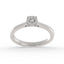 Diamond ring made of 0.08ct ethical diamond