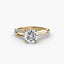 The Split Shank Pavé Solitaire - NOORDIA