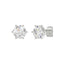 18K White Gold, angled view
