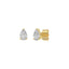 14K Yellow Gold, angled view