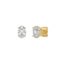 14K Yellow Gold, angled view