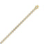 9K Yellow Gold, top view