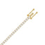 9K Yellow Gold, top view