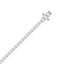 Classic 4 Prong Lab Grown Diamond Tennis Bracelet approx. 5 ct Yellow Gold flat view