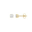 18K Yellow Gold, flat view