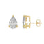 14K Yellow Gold, flat view