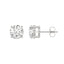 14K White Gold, flat view