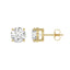 18K Yellow Gold, flat view