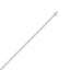14K White Gold, flat view