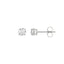 14K White Gold, flat view