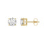 18K Yellow Gold, flat view