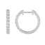 14K White Gold, flat view