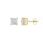 14K Yellow Gold, flat view