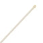 14K Yellow Gold, flat view