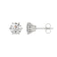 18K White Gold, flat view