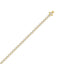 14K Yellow Gold, flat view