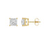14K Yellow Gold, flat view