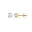 14K Yellow Gold, flat view