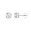 14K White Gold, flat view