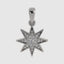 Diamond charm 0.15ct ethical diamond 