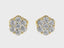 Gyémánt fülbevaló 1,19ct/pár etikus gyémántból