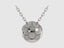 Diamond pendant made of 0.44 ct ethical diamonds