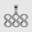 Diamond charm 0.16ct ethical diamond 